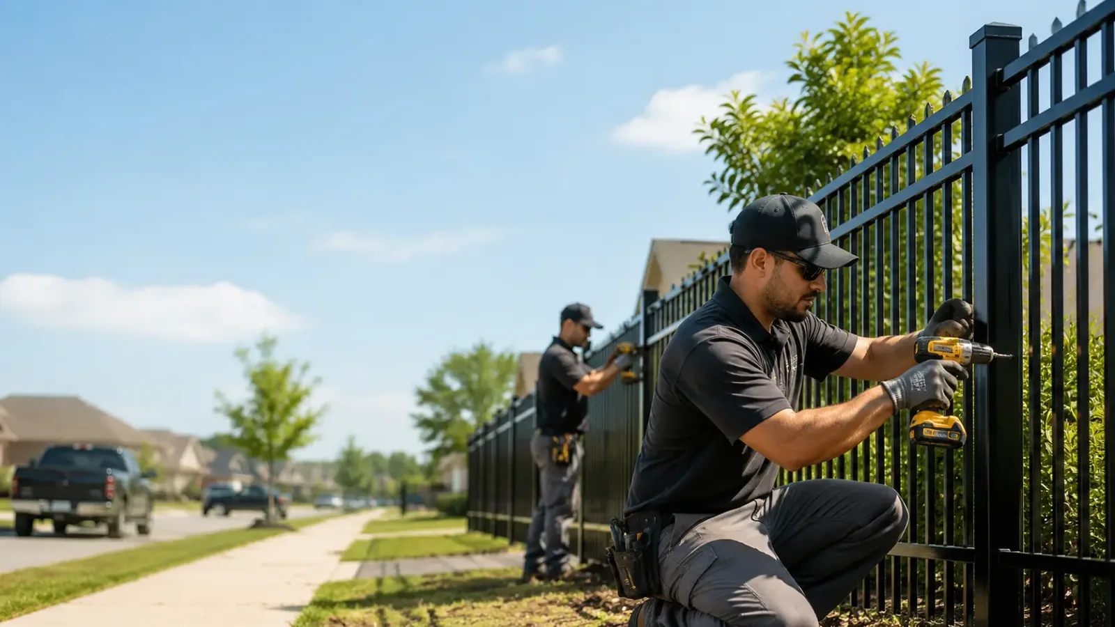 Metal Fence Installation in Glen Richey, PA